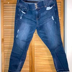 Torrid Premium Denim Distressed Jean Jegging